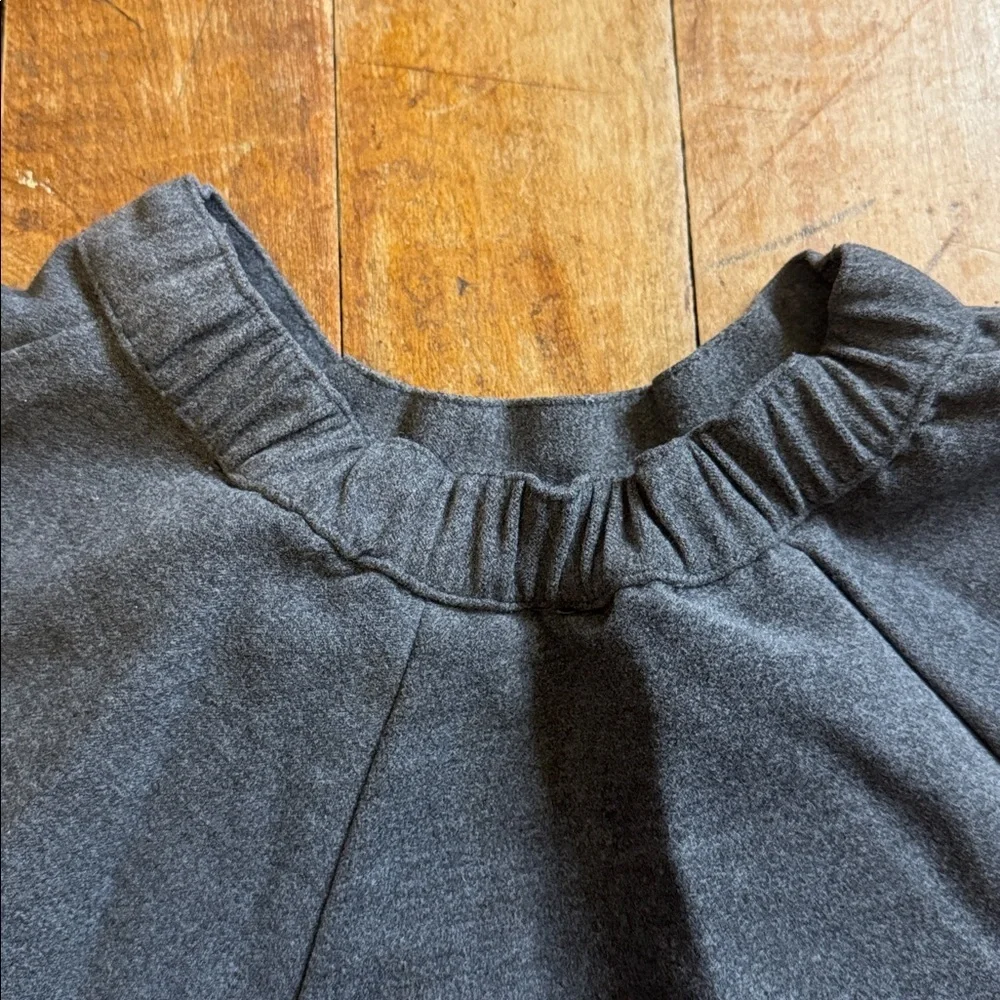 GAP Gray skirt 2T Vintage twirl skirt Embroidered winter lined